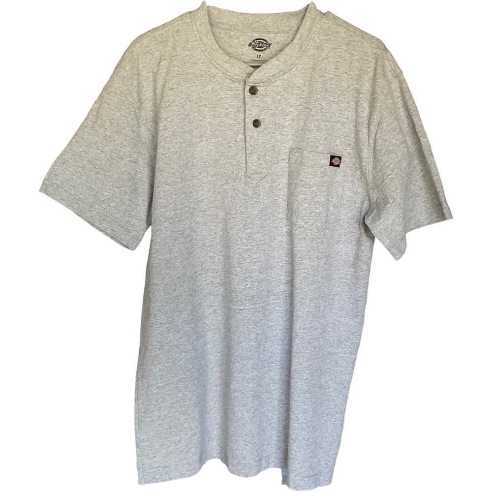 DICKIES 2 BUTTON MENS SHIRT SIZE LARGE / TALL